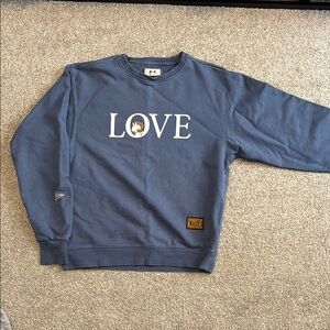 Blue Love Sweater (L)